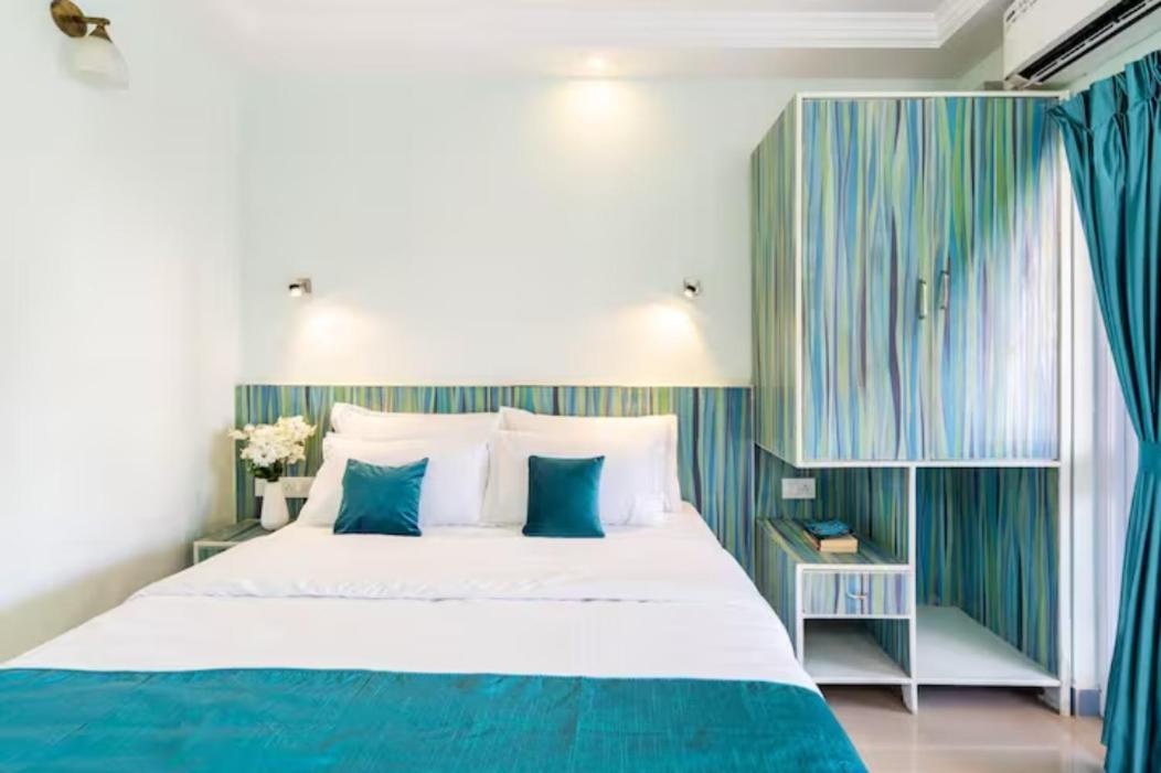 Serene Escape One Bedroom Apartment With Ac, Wi-Fi, Gym And 5-Minute Walk To The Beach Cativating Tree And Garden Views Colva Εξωτερικό φωτογραφία