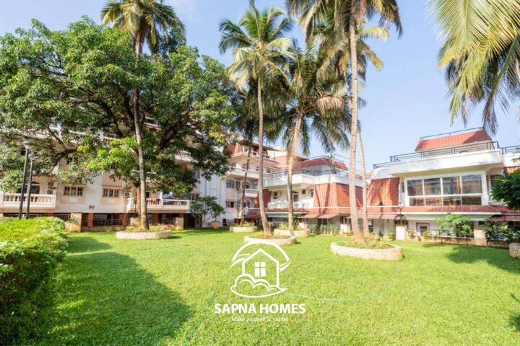 Serene Escape One Bedroom Apartment With Ac, Wi-Fi, Gym And 5-Minute Walk To The Beach Cativating Tree And Garden Views Colva Εξωτερικό φωτογραφία
